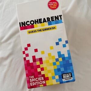 Incohearent The Spicier Edition Card Game by What Do You Meme? - Multicolor
